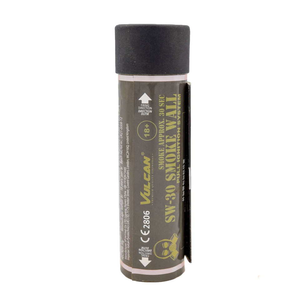 Vulcan pull ring dual vent airsoft smoke grenade