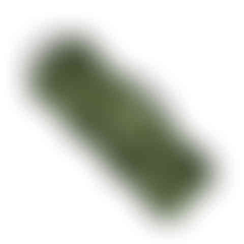 Green hard rifle case with two handles