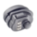 Combination lock, three-digit dial, secure trigger lock for air rifles