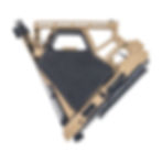 Tan-colored tactical shooting rest