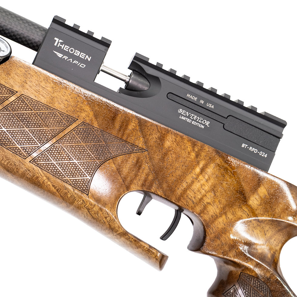 Thumbnail: Theoben Rapid Ben Taylor Edition  - RH-T Walnut Air Rifle by RAW