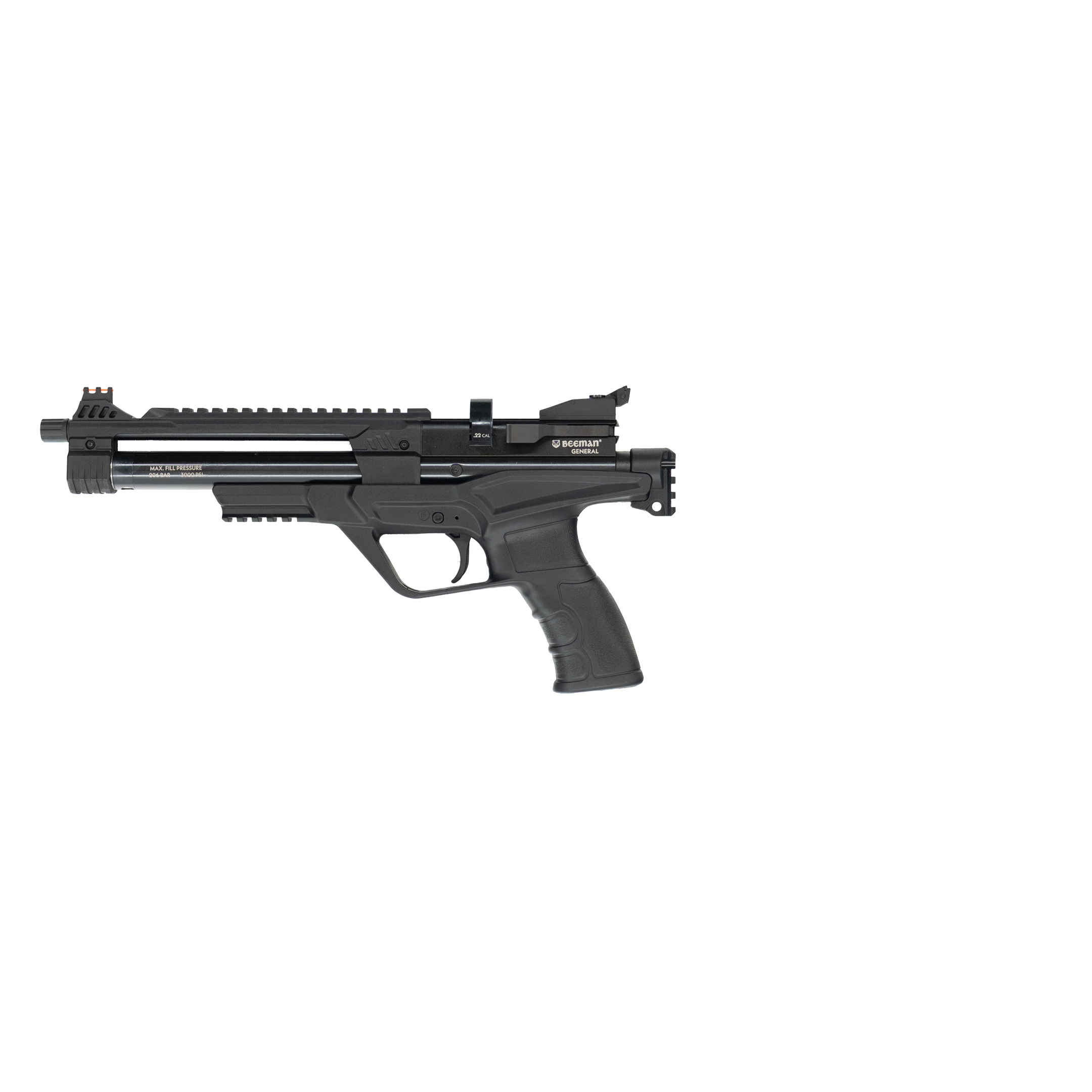 Beeman General PCP Air Pistol with Folding Sliding Stock Add-On