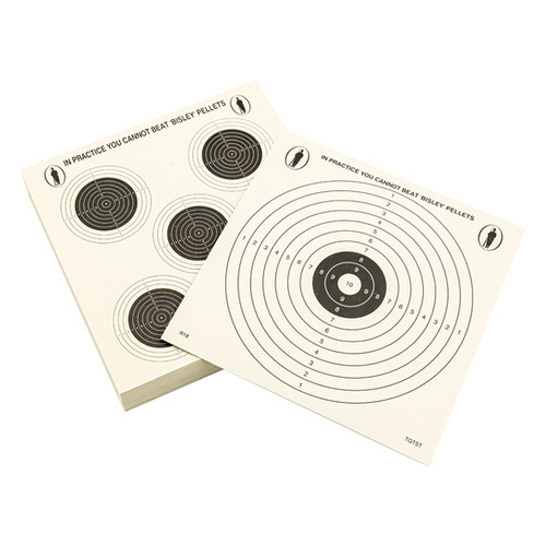 Bisley 1+5 Multi Zone 14cm Paper Targets (Pack of 100) Vector Air