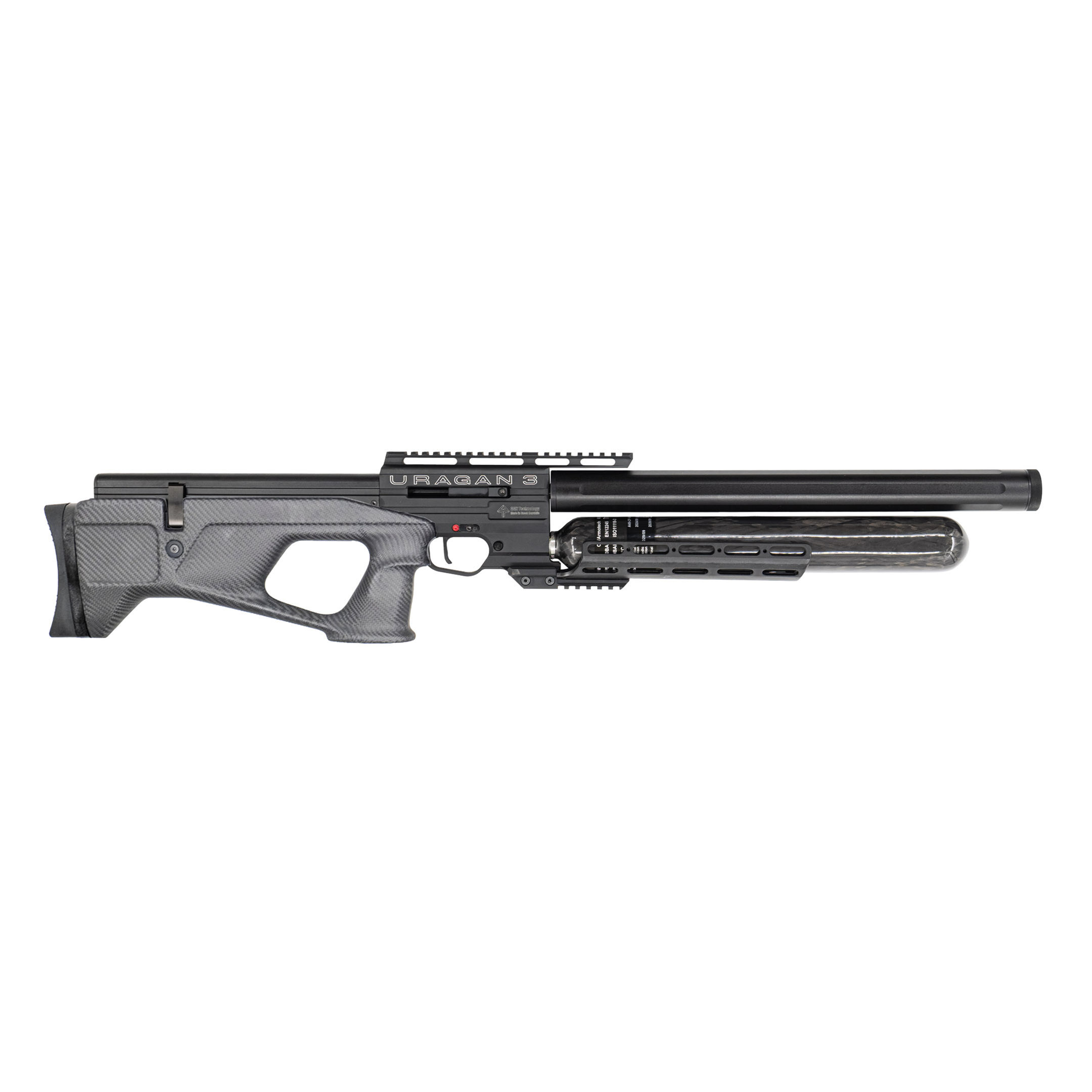 Airgun Technology URAGAN 3 Carbon Fibre PCP Bullpup Air Rifle