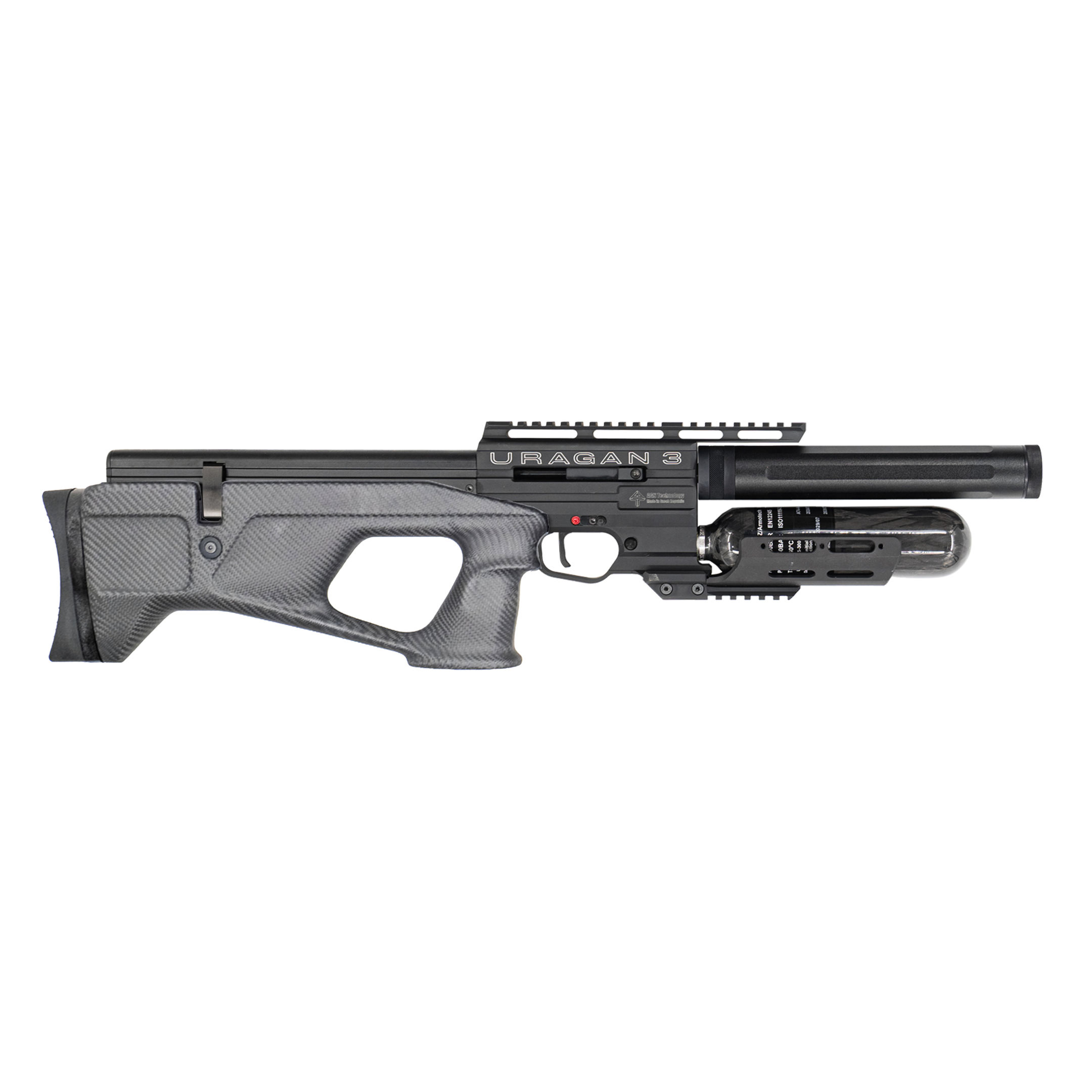 Airgun Technology URAGAN 3 Compact Carbon Fibre PCP Bullpup Air Rifle