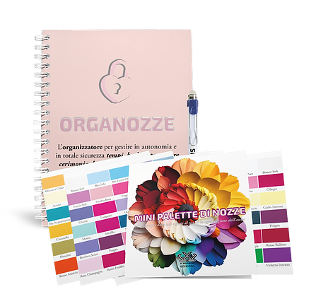 Organozze + Mini Palette di Nozze - Maria Squeo Wedding Supervisor - Organizzazione Nozze fai da te