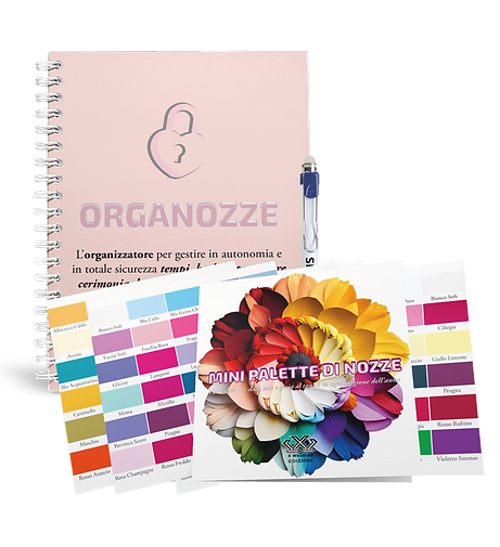 Organozze + Mini Palette di Nozze - Maria Squeo Wedding Supervisor - Organizzazione Nozze fai da te