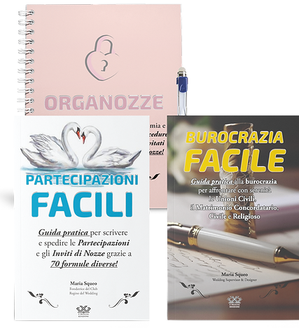 Organozze Mini Bundle - Maria Squeo Wedding Supervisor - Organizzazione Nozze fai da te