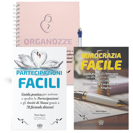 Mini Bundle Organozze - Maria Squeo Wedding Supervisor - Organizzazione Nozze fai da te