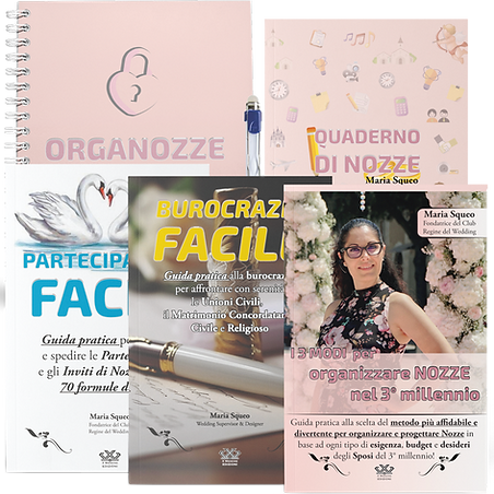 Super Bundle - Organozze - Maria Squeo Wedding Supervisor - Organizzazione Nozze fai da te