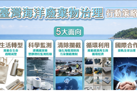 臺灣海洋廢棄物治理行動策略