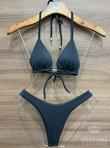 Biquíni Left Liso - Mara e Mari - A Preciosa - Moda Feminina e Moda Casual - Léo Taveira Web & Design Estratégico