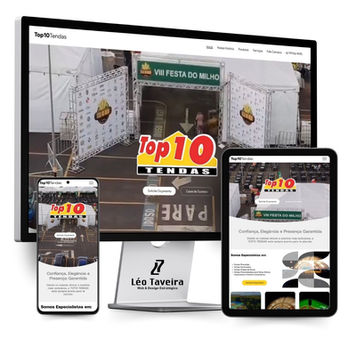 Top10 Tendas - Goiânia - Goiás - Desenvolvido por Web & Design Estratégico Léo Taveira
