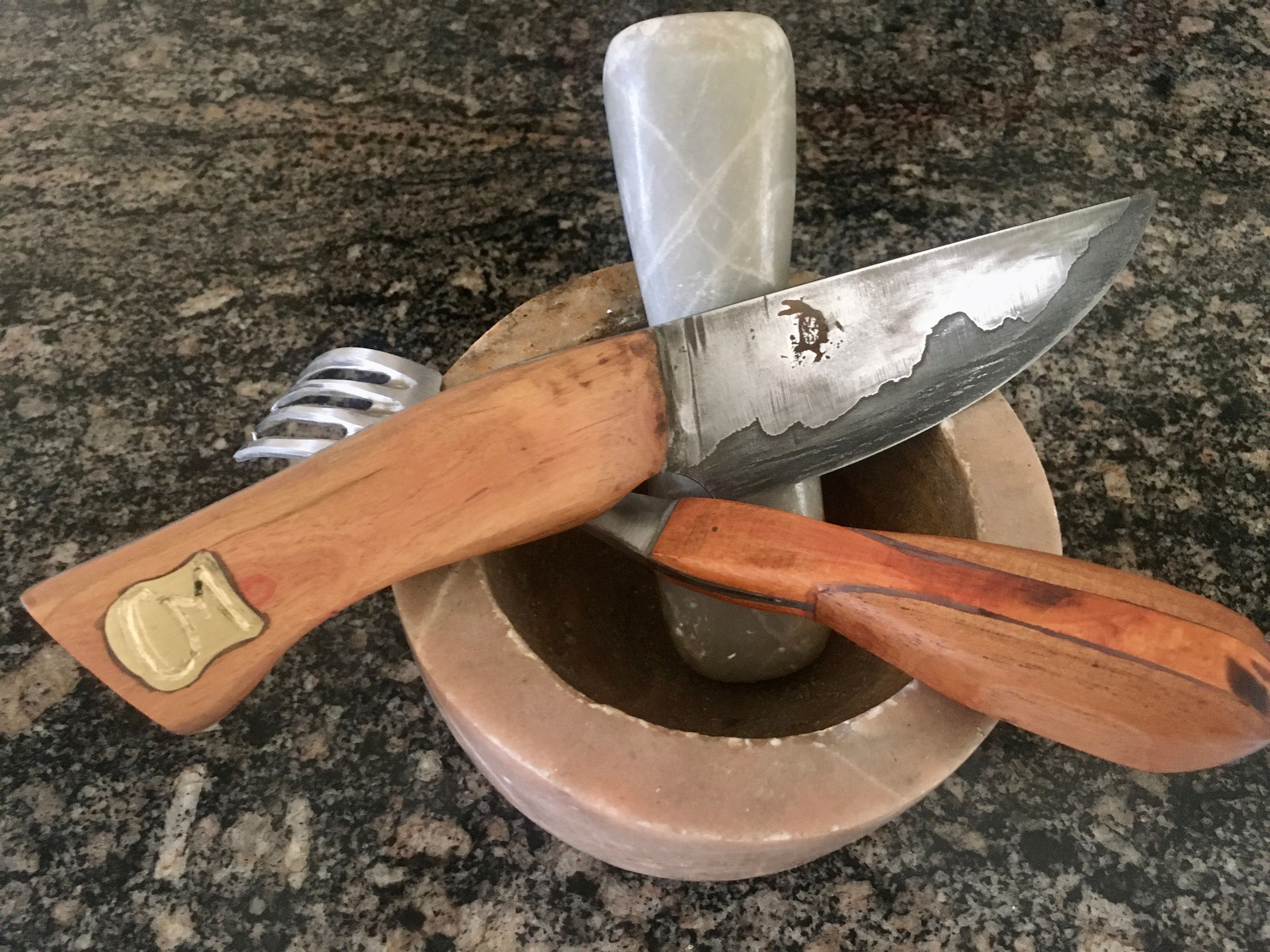 Cuchillo Clipoint San Mai