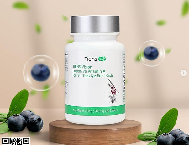 TIENS® Vision Lutein ve Vitamin A İçeren Takviye Edici Gıda
