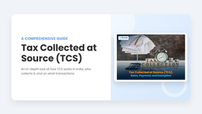 Tax Collected at Source (TCS) in India: A Comprehensive Guide