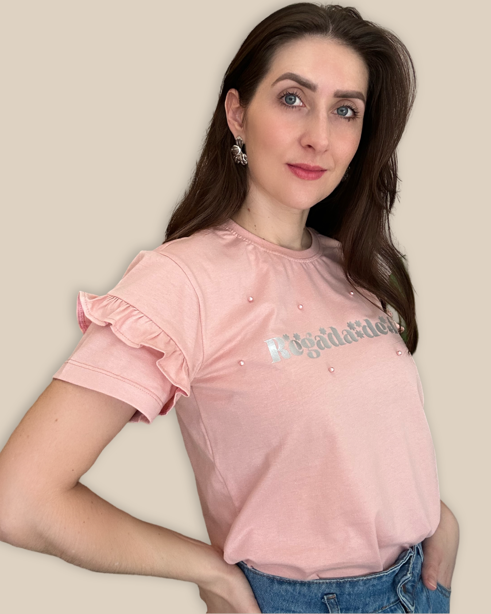 T-shirt Regada de fé