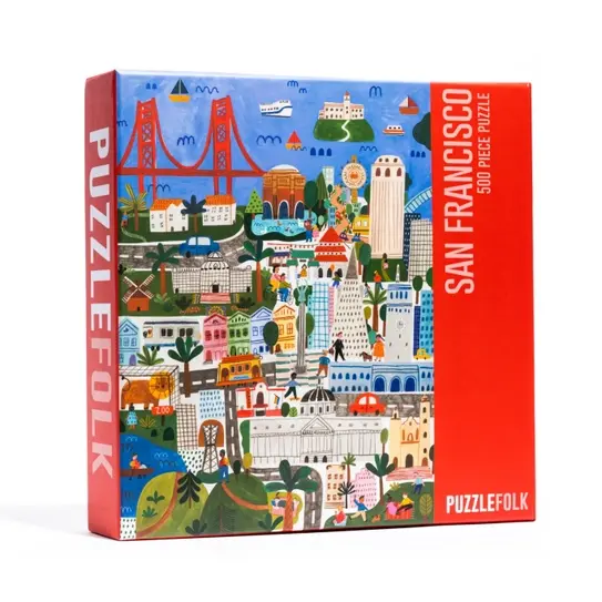 San Francisco 500 piece puzzle