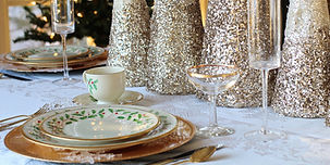 Christmas Dinner Table