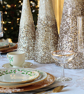 Christmas Dinner Table