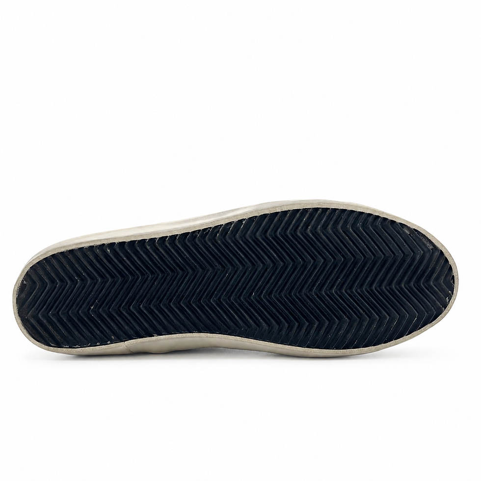 Miniature : Golden Goose | Francy Femme · Daim gris argenté · Étoile blanche