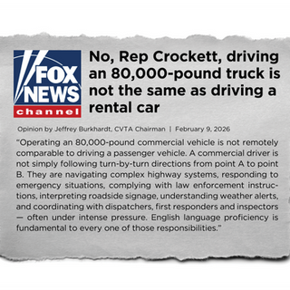 Fox News Features CVTA Chairman Jeff Burkhardt's Response to Rep. Jasmine Crockett