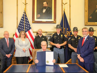 CVTA Member - C1 Attends Signing Ceremony with Indiana Governor, for HEA 1200: What It Means for the CDL Industry