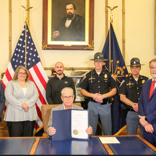 CVTA Member - C1 Attends Signing Ceremony with Indiana Governor, for HEA 1200: What It Means for the CDL Industry
