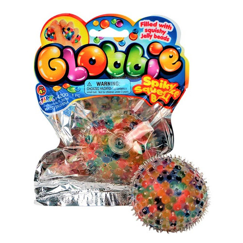 Globbie Stress Ball Jelly Beads Balls Squishy Toy Fidget Kids NZ