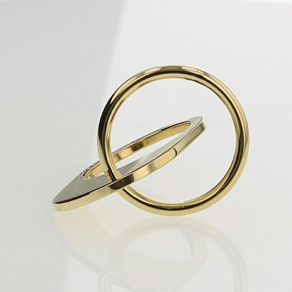 Thumbnail: LOU Ring Gold-plated