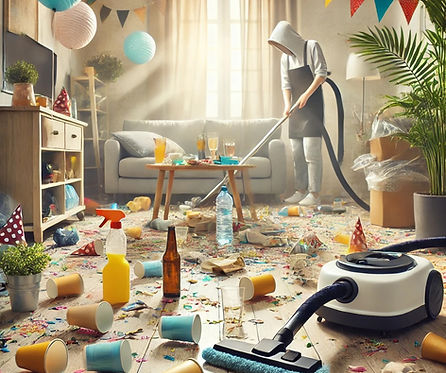 Spring/After-Party Cleaning