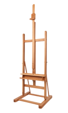 Recommended artist easels. H-Frame easels for professional and beginner painters. Mabef Artist Plus M-07 Easel review.