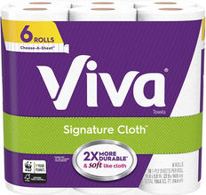 Viva Signature Cloth Paper Towels for artists.