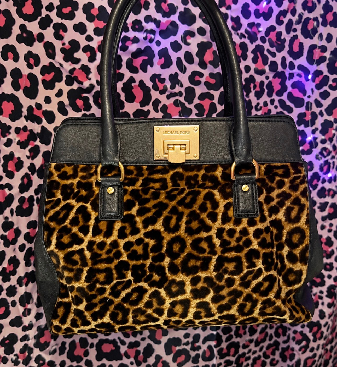 Vintage Michael Kors Calf hair Satchel Bag