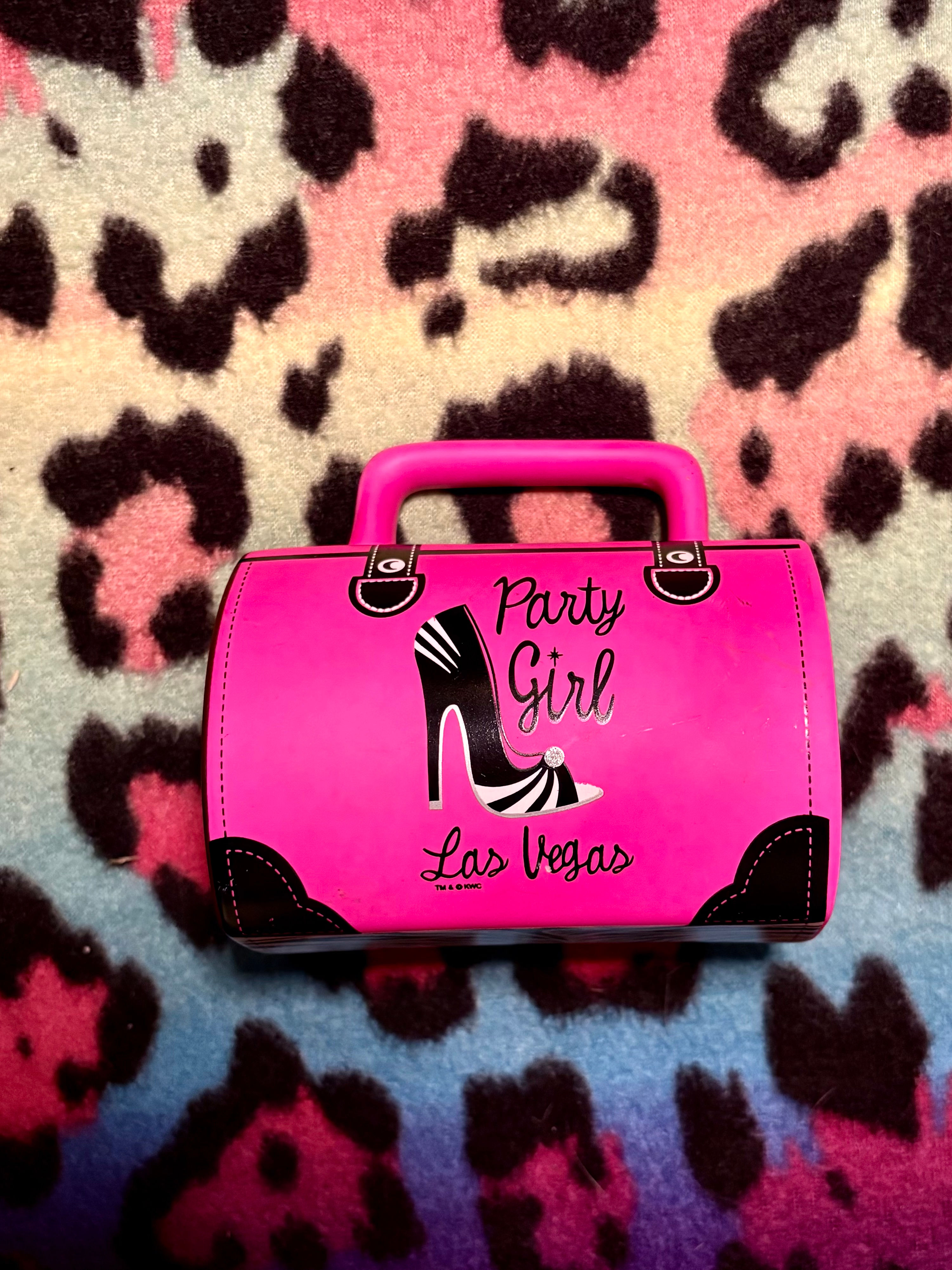 Y2K Pink Party Girl Las Vegas High Heel Handbag Mug
