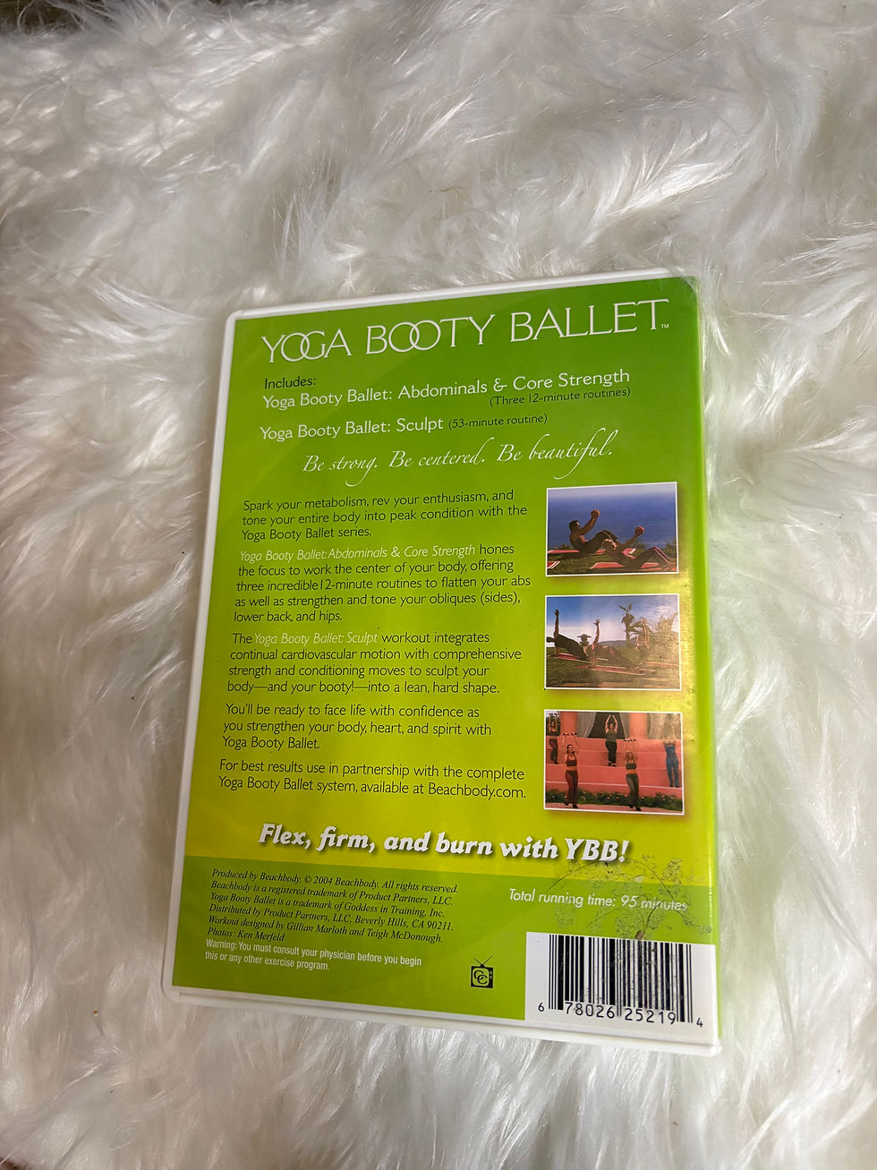 Thumbnail:  Y2K Beachbody Yoga Booty Ballet Workout DVD