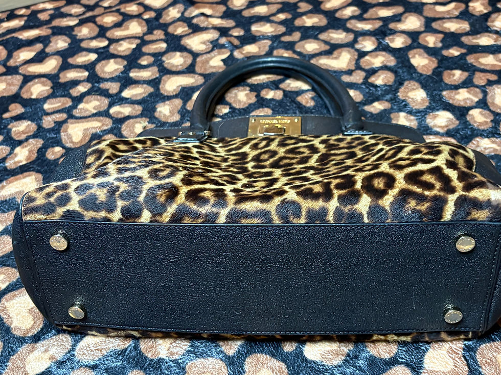 Thumbnail: Vintage Michael Kors Calf hair Satchel Bag 