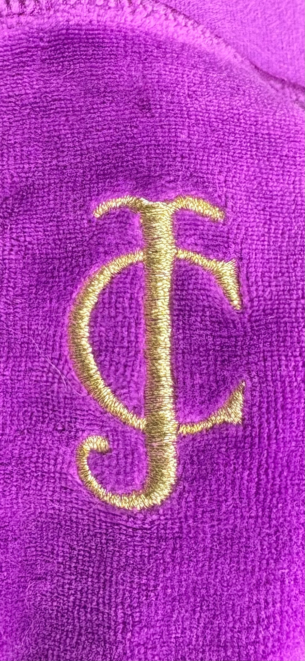 Thumbnail: Y2K Juicy Couture Purple Velour Track Pants