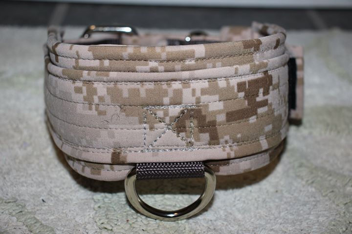 Thumbnail: 3" Flat Buckle Collar w/Overlay