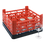 Miniature : Dishwasher Rack | 16 comp | 4 extender | black-red