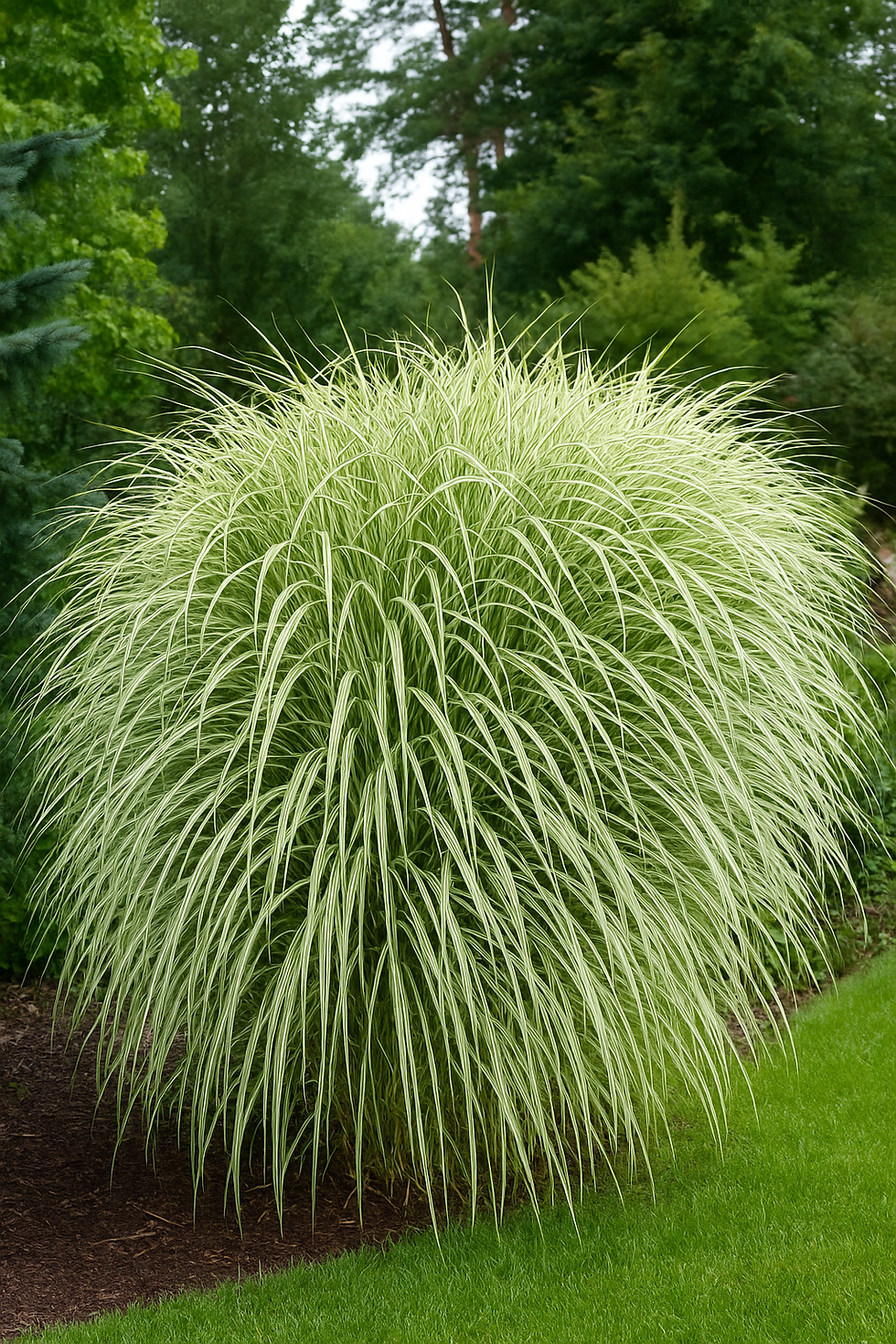 Miskant chiński 'Variegatus'