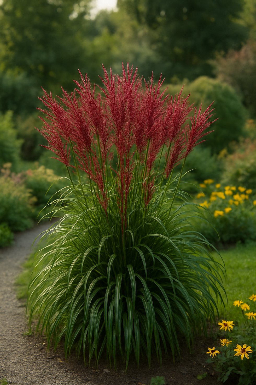 Miskant chiński 'Roter Pfeil'