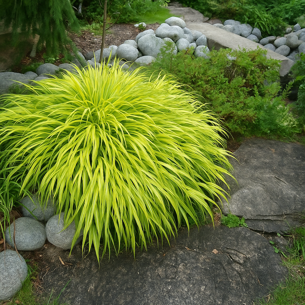Hakonechloa smukła 'Aureola'