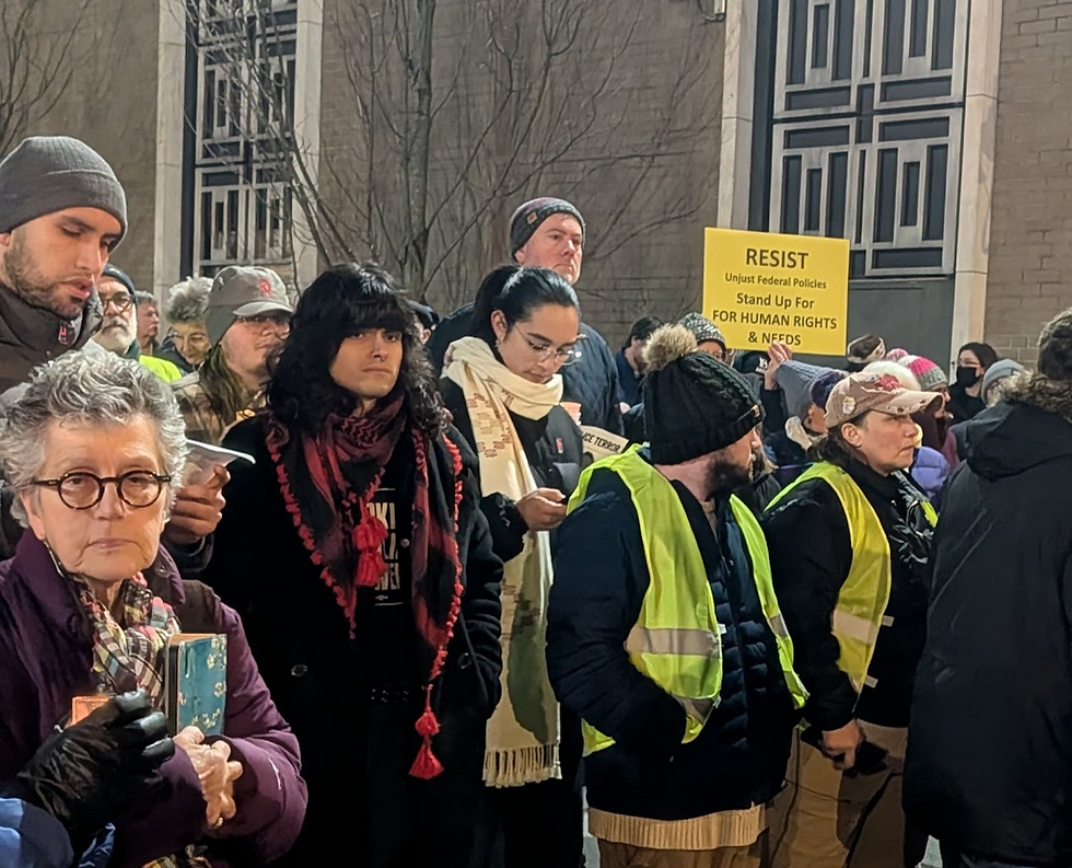 Press Release: State Senate Candidate, Jim Jinks, Joins Connecticut Vigils, Condemns Renee Nicole Good Killing