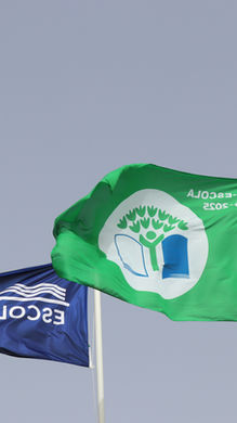 Hastear das Bandeiras Verde e Azul e 1.º Conselho Eco-Escolas