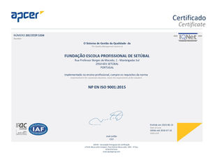 ESCOLA PROFISSIONAL DE SETÚBAL COM QUALIDADE RENOVADA