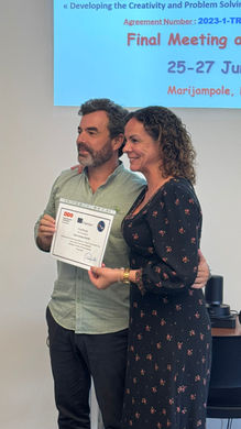 Reunião final do projeto Erasmus+  CreaVET