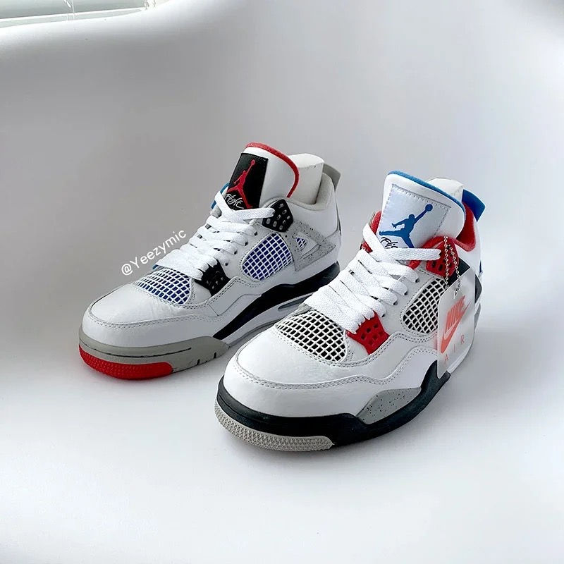 Thumbnail: aj4 SE What THE 4 RED/BLUE