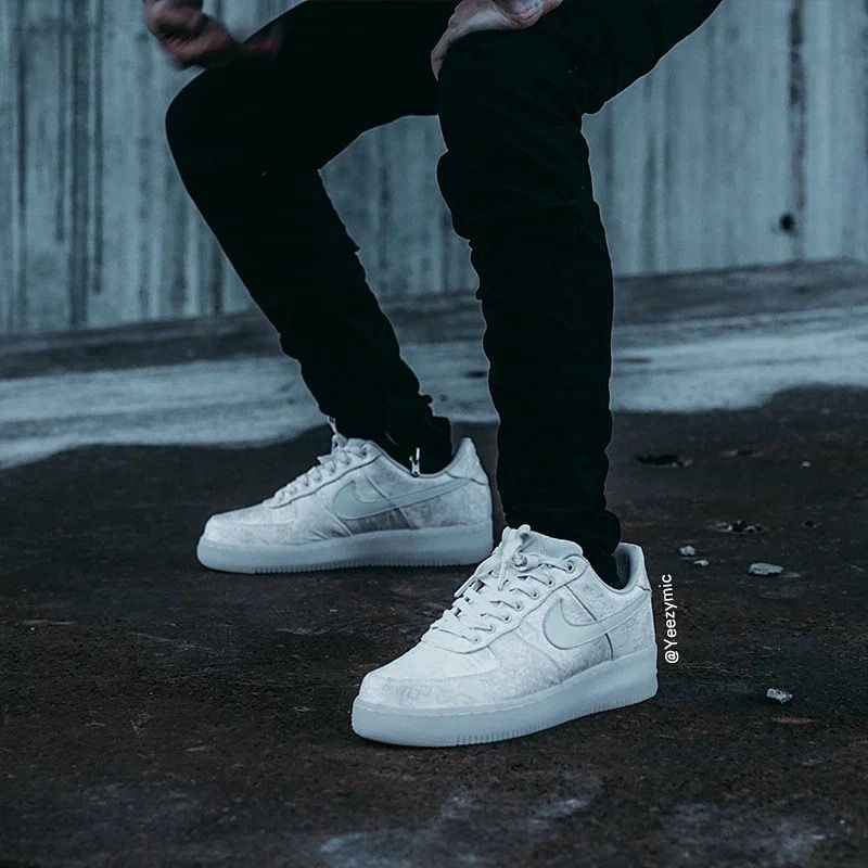 Thumbnail: clot af1 white silk