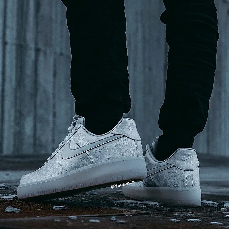 Thumbnail: clot af1 white silk